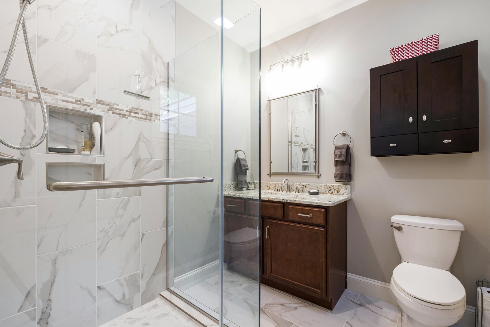Complete bathroom design renovation